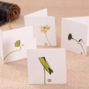 Luxury Custom Design Postcard Printing Greeting Card Thank You Card for Wedding Birthday