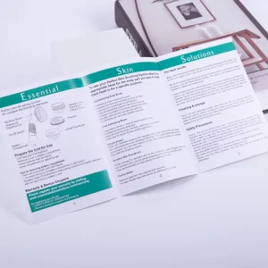 Luxury Custom Flyers Printing Catalog Printing Service Tri Fold Flyer Printing Folding Leaflet Brochure with Your Own Logo