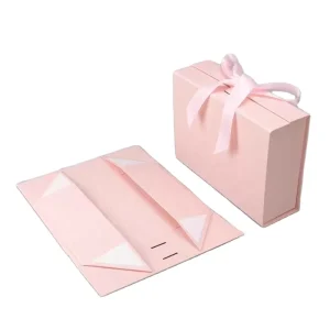 Luxury Custom Logo Printed Grey Board Eco Friendly Embossed Folding Gift Box for Candle Cosmetics Industrial Use