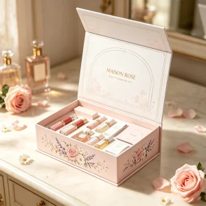 Luxury Custom Magnetic Gift Box Logo Printed Rigid Box for Cosmetic Gift Packaging