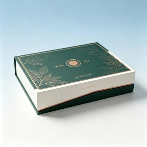 Luxury Custom Magnetic Grey Board Gift Box with Printed Logo for Tea Cosmetic Gift Sets Shopping & Mailing