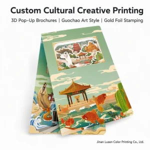 Luxury Custom Traditional Chinese Hardcover Notebook Planner Art Paper Sewn Binding Classic Printing Custom Notebook Printing