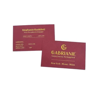 Luxury Die Cut Black PVC Business Card Creative Special Shape Offset Printing on Kraft Paper or Cardboard Customizable
