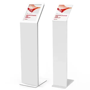 Luxury Freestanding for Metal Poster Display Stand with Easy Assembly for Indoor Outdoor Use in Retail Stores