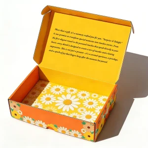 Luxury Gift Box for Small Product Packaging Custom Logo Design Paper Box Corrugated Mailing Packaging Boxes