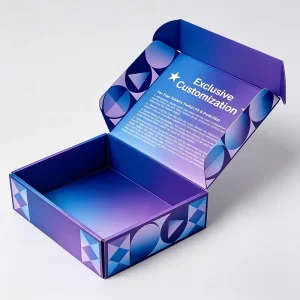 Luxury Gift Box for Small Product Packaging Custom logo Design Paper Box Corrugated Mailing Packaging Boxes