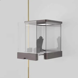 Luxury Jewelry Shop Custom Jewelry Showcase Wall Cabinet Factory Produces Luxury Display Case for Jewelry