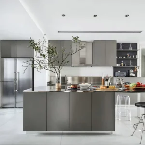 Luxury Kitchen Island Design Service Professional Food Prep Area Layout One stop Decoration Solution with 4K 3D Rendering