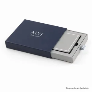 Luxury Paper Sliding Drawer Box Custom Thin Phone Case Packaging Box