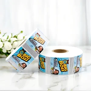 Luxury Personalized Durable Waterproof Eco-Friendly Self-Adhesive Bottle Stickers Label Design Packaging Labels