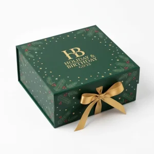 Luxury Presentation Packaging for Food Confectionery Hot Stamping Logo Free Design