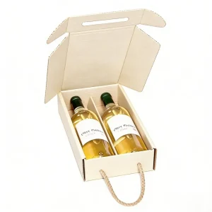 Luxury Reusable Printed Carton Solutions for Custom Bottle Packaging Cardboard Carrier Beer Boxes and Branding