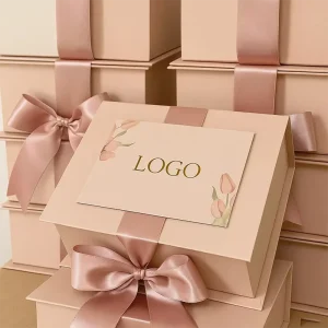 Luxury Rigid Boxes Magnetic Closure Personalized Custom Logo Printed Design Paper Gift Package for Exquisite Products Packaging