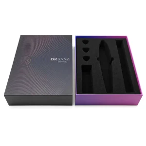 Luxury Slide Out Gift Box With EVA Foam Insert Custom Paper Packaging For High End Products