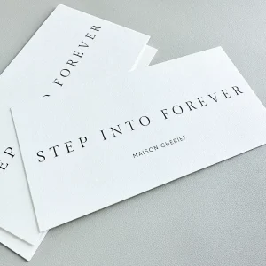 Luxury Special Texture Paper Greeting Card Custom Business Card Thank You Cards