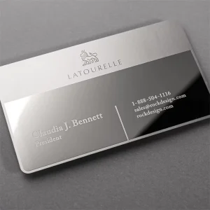 Luxury UV Business Card Printing Design with 85*54mm 85*50mm 80*50mm Metal Cards Offset & Fancy Paper Types