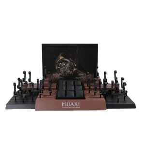 Luxury Wood Watch Stand Counter Watch Display Holder Stand Watch Display Stand Exhibitor Cabinet Rack Holder Bracket