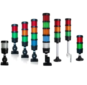 M4 Customizable LED Signal Tower Light Buzzer 12V 24V 220V CE TUV Certified Free Logo Printing Machine Tool Indicator Light
