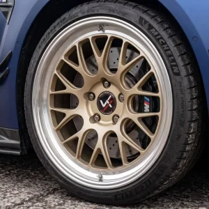ML 10RT Design Champagne Gold Forged Alloy Wheels Polished Lip 18 19 20 Inch Performance Rims for BMW M3 M4 Audi Benz Tesla