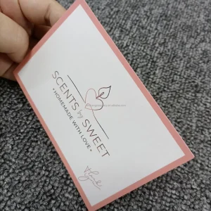 MOQ 100pcs Custom Paper Greeting Card with Design 10x15cm Printing 300g 400g Coated Paper Thank You Cards