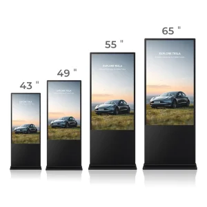 MZY32 43 49 55 65inch Retail Display Digital Screen LCD Panel Menu Vertical Signage Indoor Panel