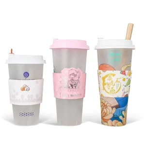 Made in China Coffee and Milk Tea Cup Universal Insulated Cup Cover Customizable With Exclusive Cup Cover