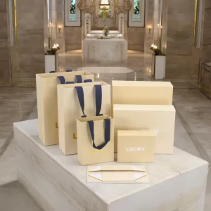 Magnetic Folding Shopping Carton Cosmetic Packaging Perfume Custom Luxury Boutique Branded Paper Bags and Paper Design Box