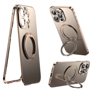 Magnetic Shockproof Waterproof Stand Phone Case for iPhone 16 Pro Max 15 14 13 Samsung S25 Ultra S24 S23 Mobile Phone Cases