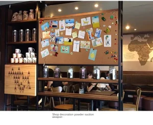 Magnetic Soft Cork Board Wall Sticker, Multi-functional Message & Photo Display Board, Magnetic Decorative Wall Panel