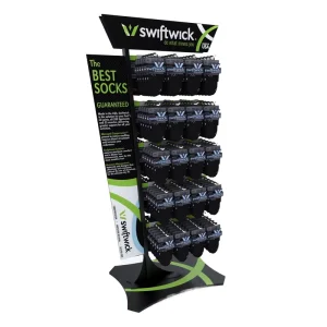 Makeup Stand Cosmetology Socks Display Rack with Unique Design