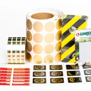 Manufactory Private Design Product Brand Labels Maker Self Adhesive Vinyl Round Custom Sticker Roll