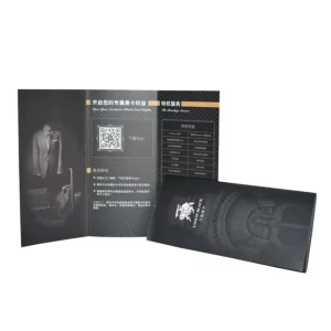 Manufacture Custom Waterproof Instructions Folding Flyer Leaflet Advertising Flyer Printing