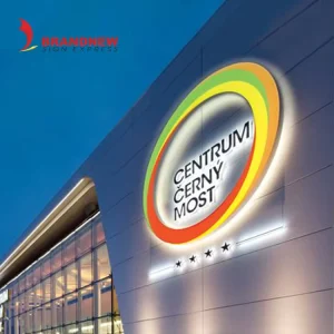 Manufacturer Custom 3d Shopping Mall Company Building Wall Logo Letter Metal Advertising Signs Design