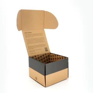 Manufacturer Custom Design Corrugated Box Packaging Product for Retail Clothing Cosmetics Shipping Box with Special design