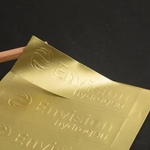 Manufacturer Customized Luxury Etiquette Waterproof Product Labels Stickers Customized Label Design Services Gold Foil logo