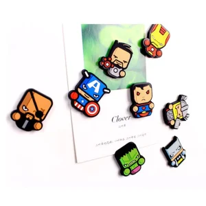 Manufacturer Marvel Heroes Icon Sticker Fridge Magnet for Home Decor