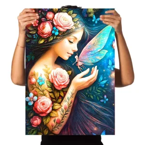 Manufacturers Custom Design Large Size CMYK Color Colorful Photo Movie Business Advertising Comic Film Anime Poster Printing