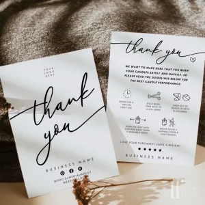 Matte Finish Greeting Cards, Thank You Cards, Custom Packaging Labels, Decorative Cards