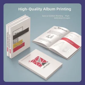 Matte Laminated Brochure Printing Anti Scratch Waterproof Photo Album Custom Layout Product Catalog for Long Term Use