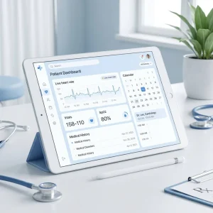 Medical Website AI Design And Web Development With UI For Clinics And Healthcare Platforms MAC Compatible Internet Version