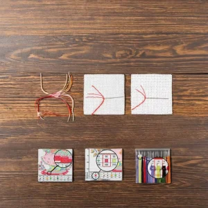 Meian Full Cross Stitch DIY Set Stamped Wall Art Painting Canvas Made in China Souvenir
