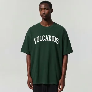 Mens Casual T Shirt Short Sleeve Streetwear Oversized Custom Logo Breathable High Quality