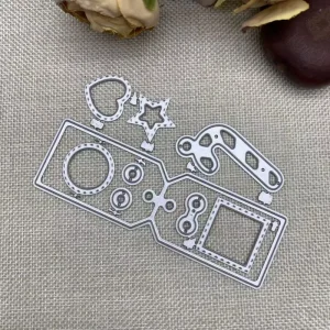 Metal Cutting Die Template for DIY Photo Albums Gift Boxes Cardstock Greeting Cards Scrapbooking Die Cutting and Embossing