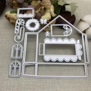 Metal Cutting Die Template for DIY Photo Albums Gift Boxes Paper Cards Greeting Cards and Scrapbooking