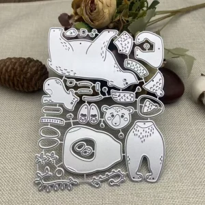Metal Cutting Die Template for DIY Photo Albums Gift Boxes Paper Cards Greeting Cards and Scrapbooking