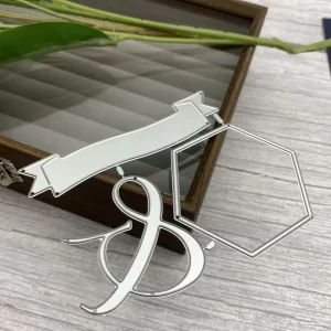 Metal Die Cutting and Embossing Template Tool for DIY Scrapbooking Cardmaking and Photo Album Craft Decoration