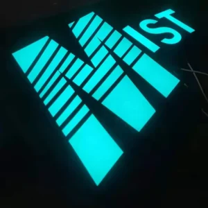 Metal Led Signage Outdoor Store Front Building Sign Board Led Storefront Outside Signage Outdoor 3d Led Sign for Business Shop