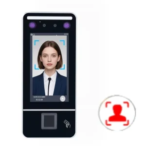 Metal Shell 5 Inch Waterproof Biometric Access Control System Face Fingerprint Palmar Vein Recognition With Free API And SDK