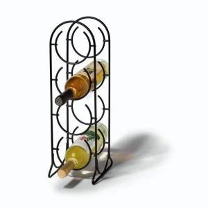 Metal Wine Rack Bracket Corner Wine Bottle Rack Storage Rack Home Decoration Display Rack Geometric Desktop Storage Rack