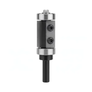 Miaorui 8mm Pro Grade Flush Trim Router Bit Quick Change Tungsten Carbide Blades Woodworking Edge Router CNC Milling Cutter